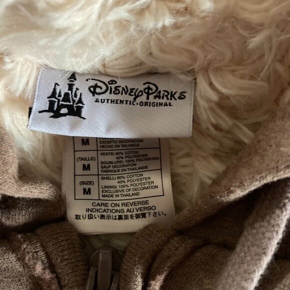 Women's Disney Parks 55th Anniversary sherpa lined hoodie Sz M - Picture 8 of 10